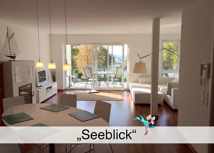 Seeblick - Exklusive In Erster Reihe Mit Balkon Und Seeblick * Nonnenhorn